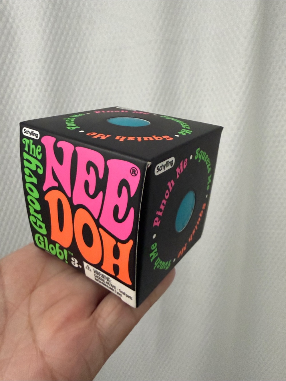 🔥 VIRAL Schylling NeeDoh - The Groovy Glob! - BLUE